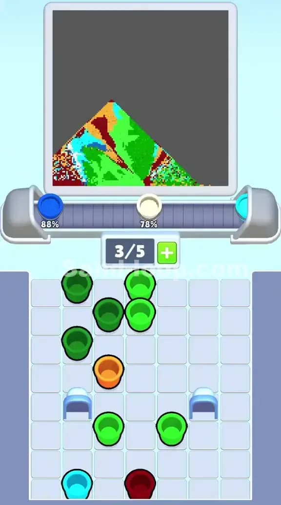 Sand Loop Level 186 Solution 2