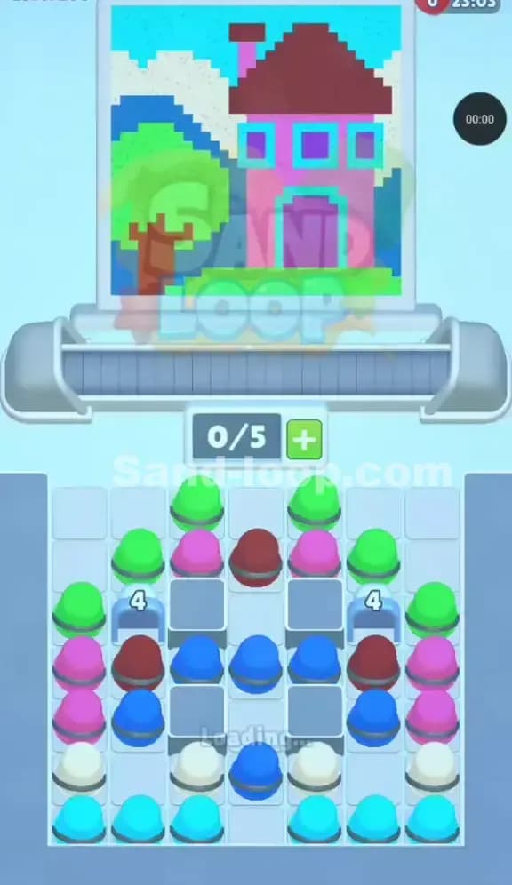 Sand Loop Level 208 Gameplay