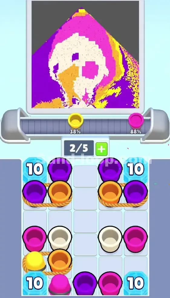 Sand Loop Level 192 Solution 1