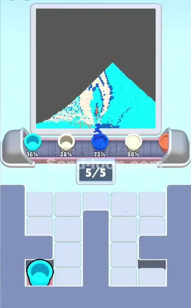 Sand Loop Level 4 Solution 2