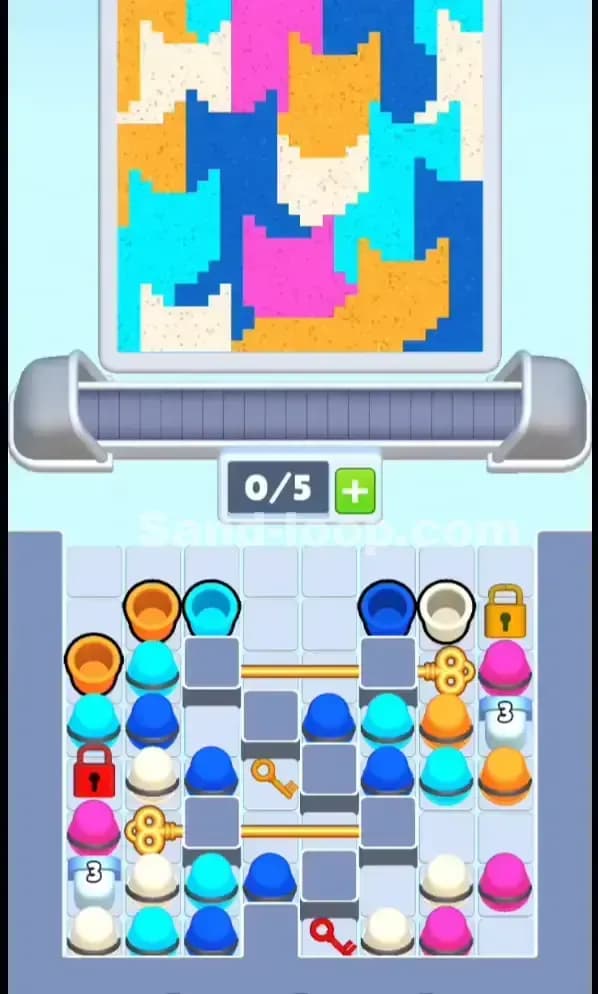 Sand Loop Level 119 Screenshot