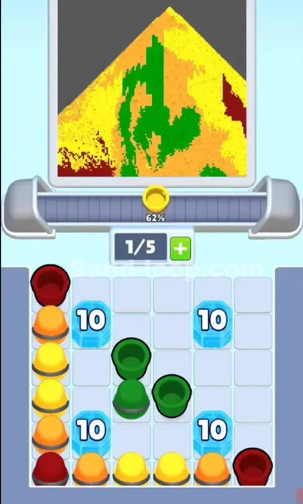 Sand Loop Level 140 Solution 1