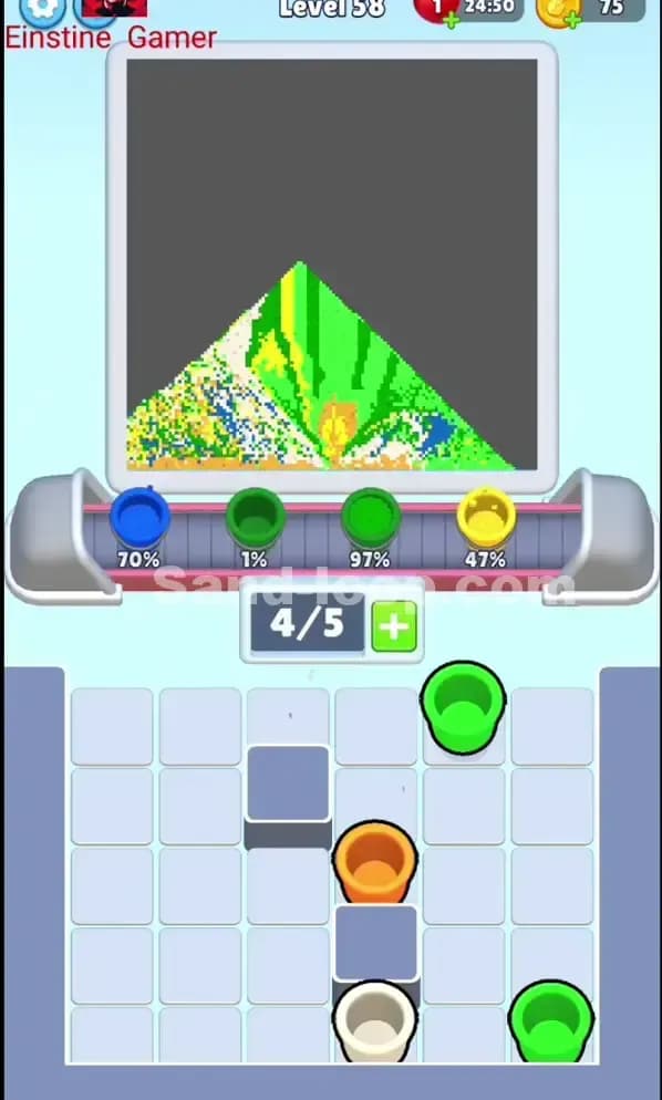 Sand Loop Level 58 Solution 2