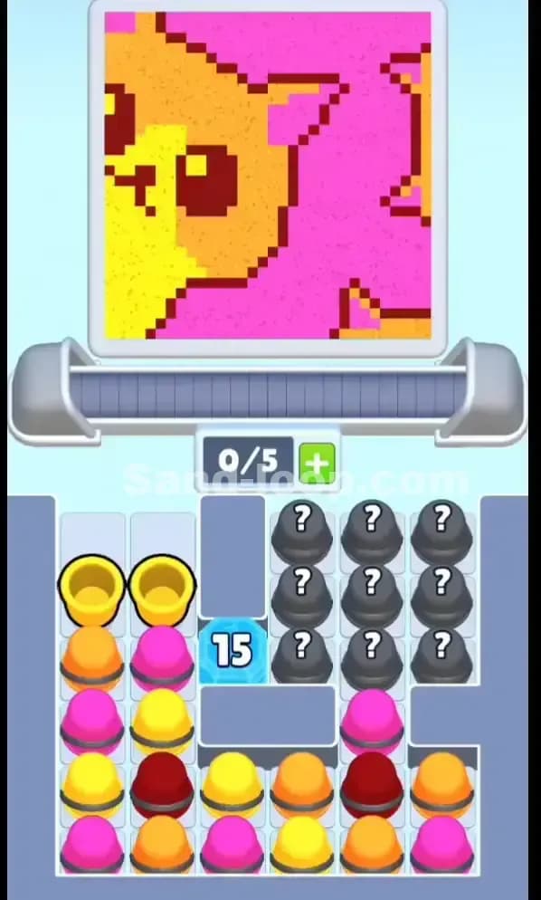 Sand Loop Level 124 Screenshot