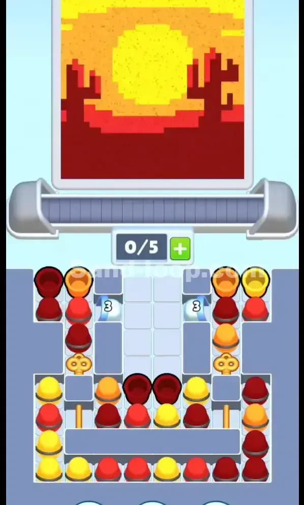Sand Loop Level 114 Screenshot