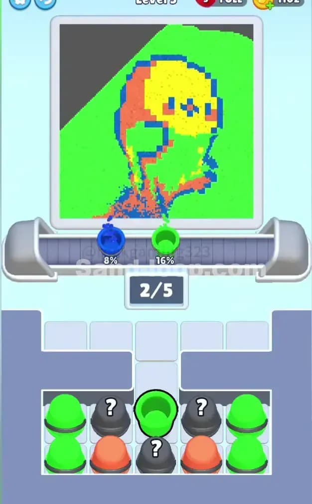 Sand Loop Level 5 Solution 1