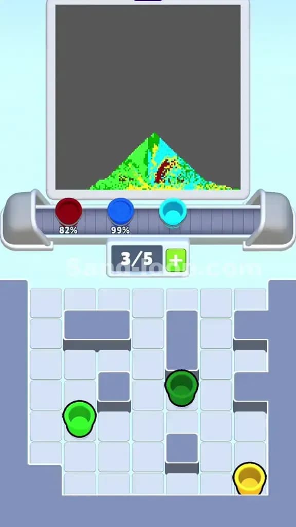 Sand Loop Level 406 Solution 3