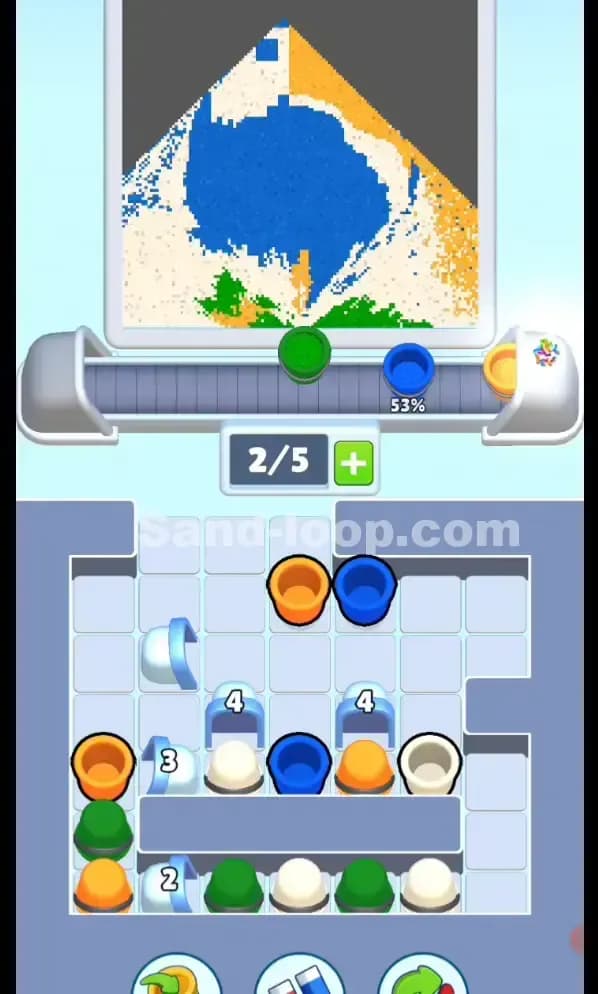 Sand Loop Level 70 Gameplay