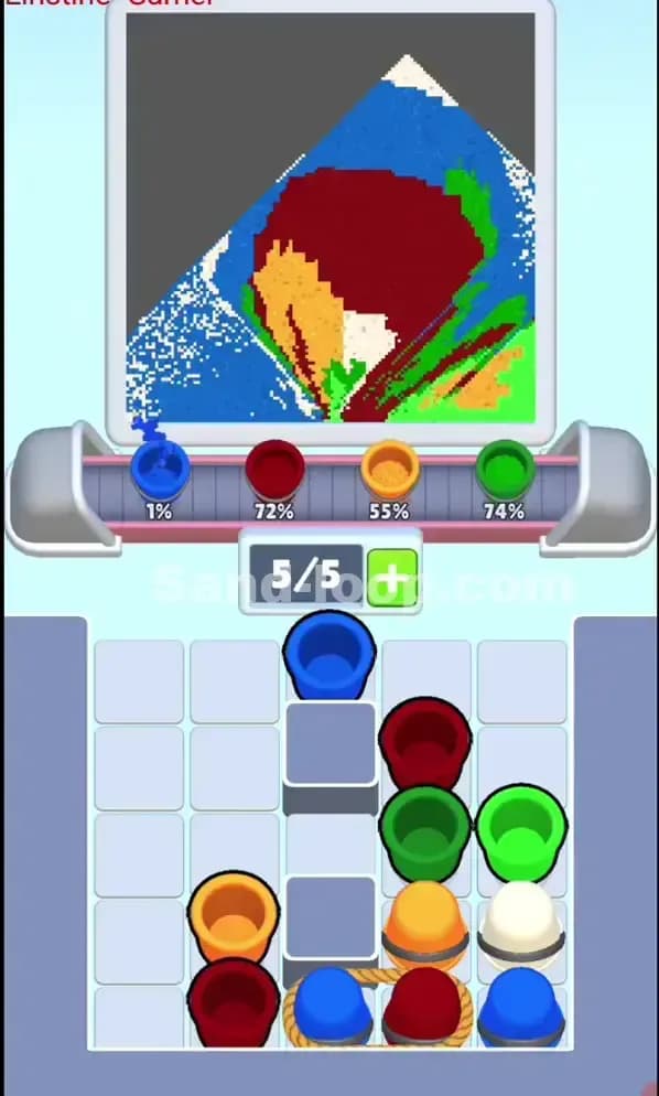 Sand Loop Level 55 Solution 1