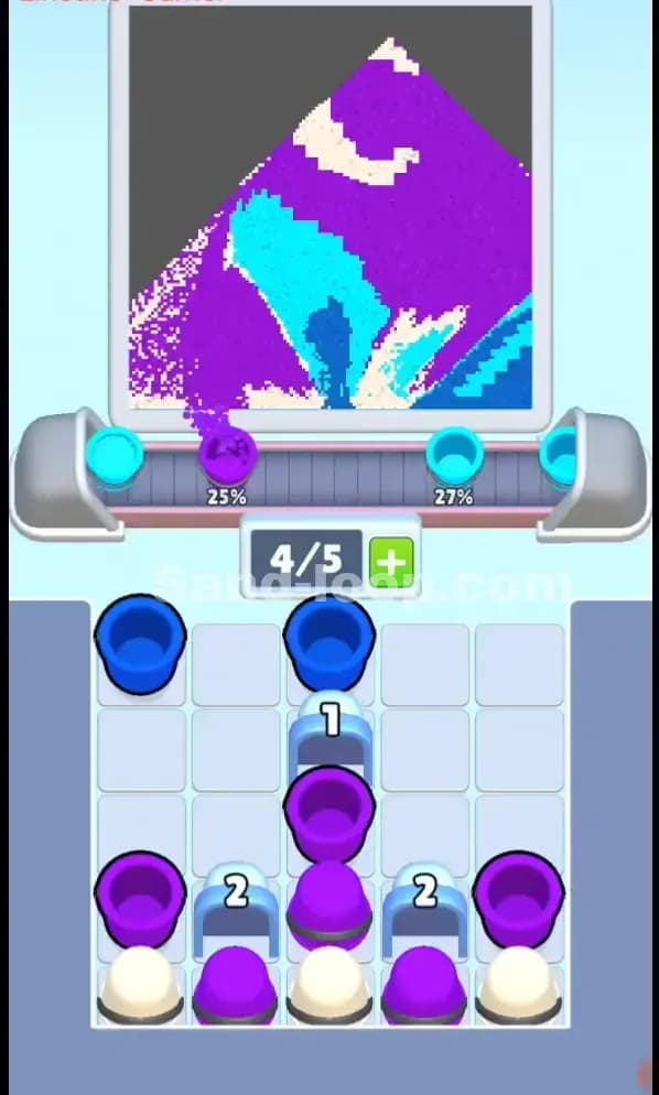 Sand Loop Level 107 Solution 1