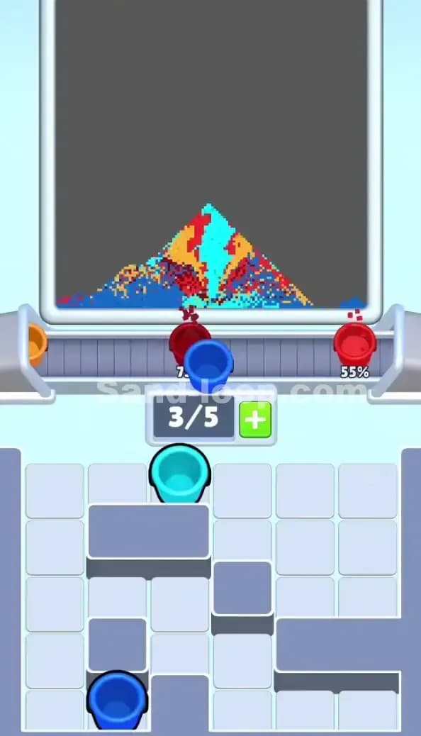 Sand Loop Level 456 Solution 3