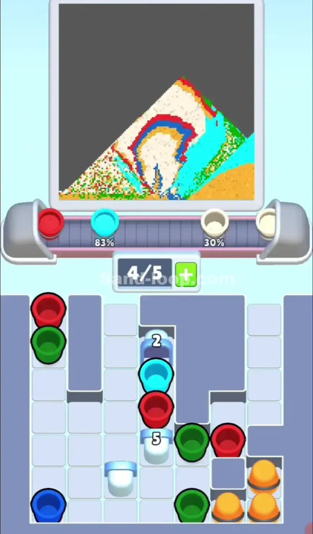 Sand Loop Level 69 Solution 1