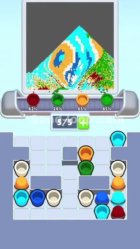 Sand Loop Level 374 Solution 2