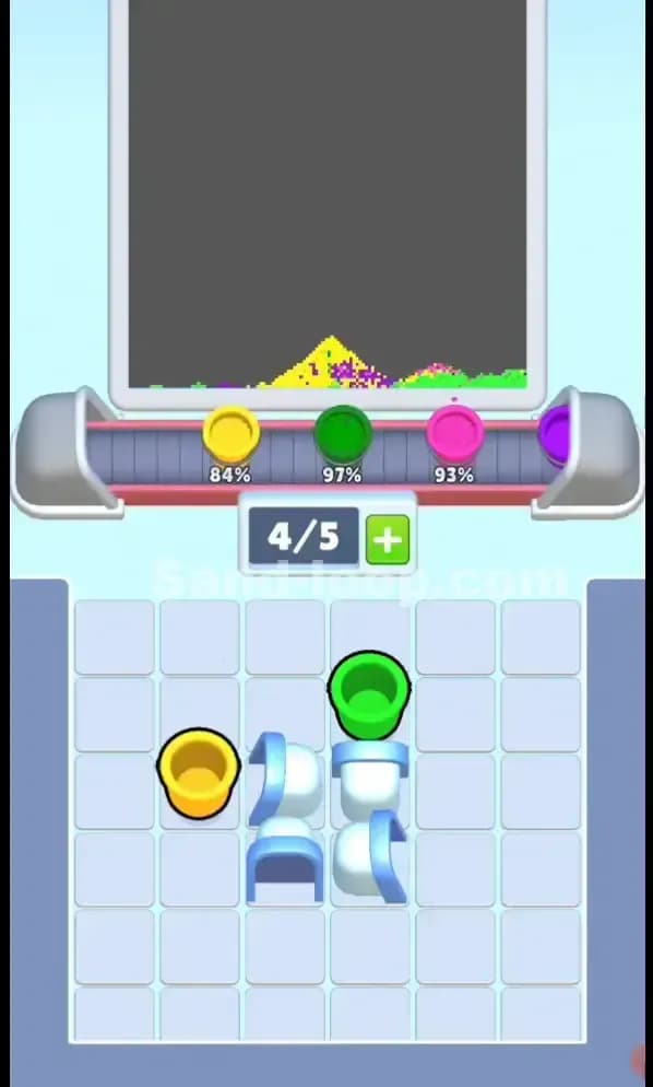 Sand Loop Level 127 Solution 3