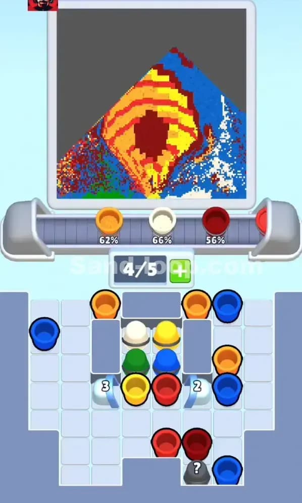 Sand Loop Level 161 Solution 1