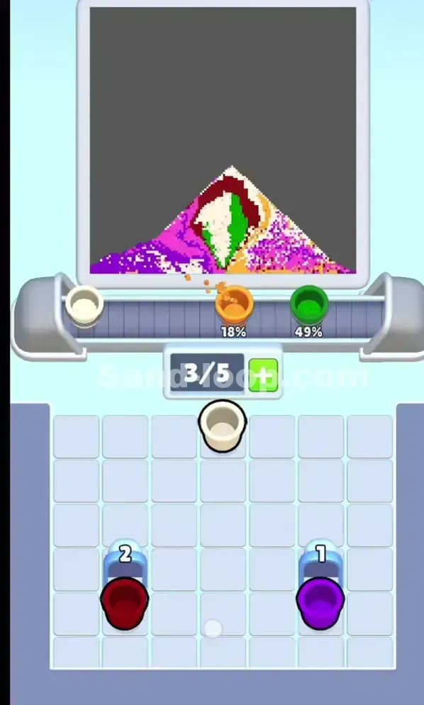 Sand Loop Level 181 Solution 2