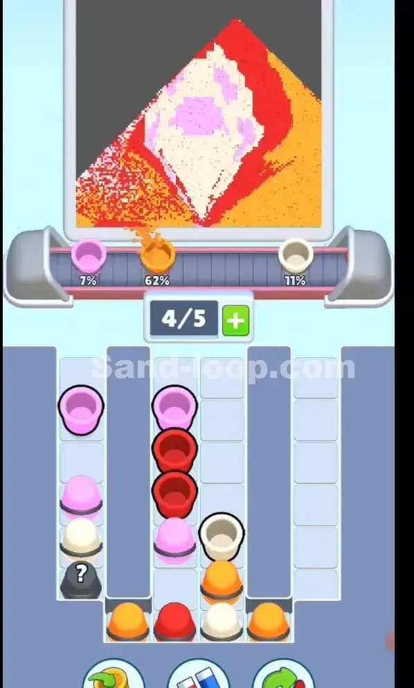 Sand Loop Level 93 Solution 1