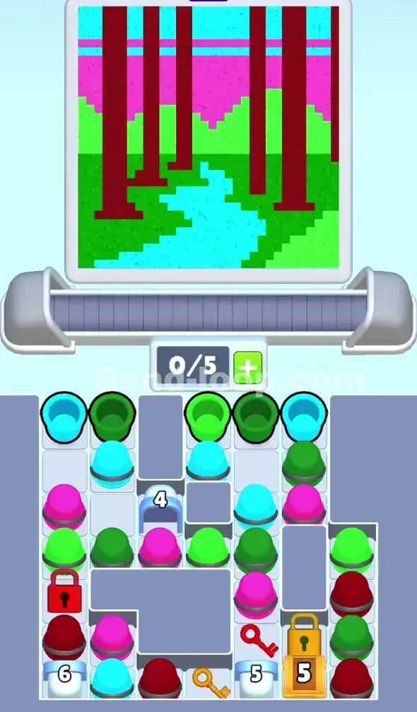 Sand Loop Level 100 Gameplay