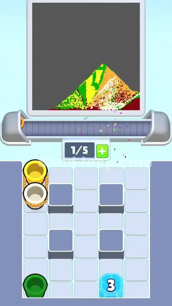 Sand Loop Level 335 Solution 3