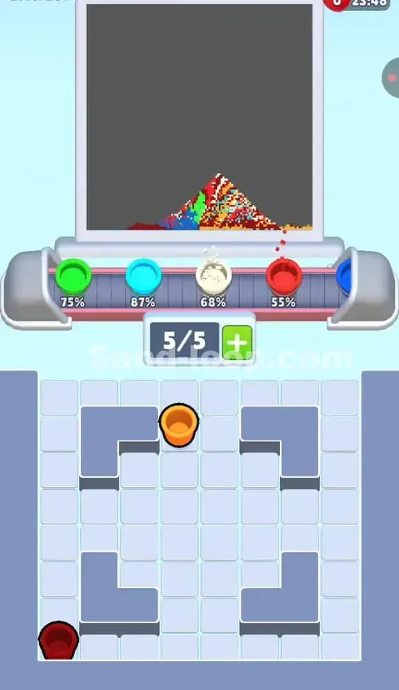 Sand Loop Level 207 Solution 3