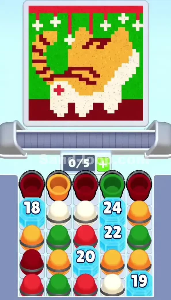 Sand Loop Level 377 Screenshot