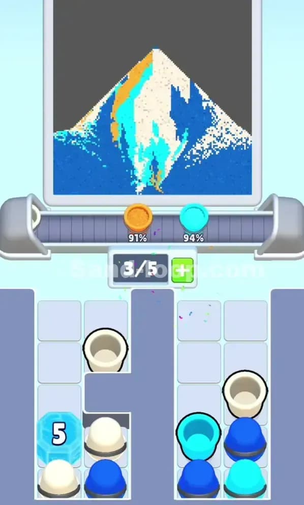 Sand Loop Level 23 Solution 1