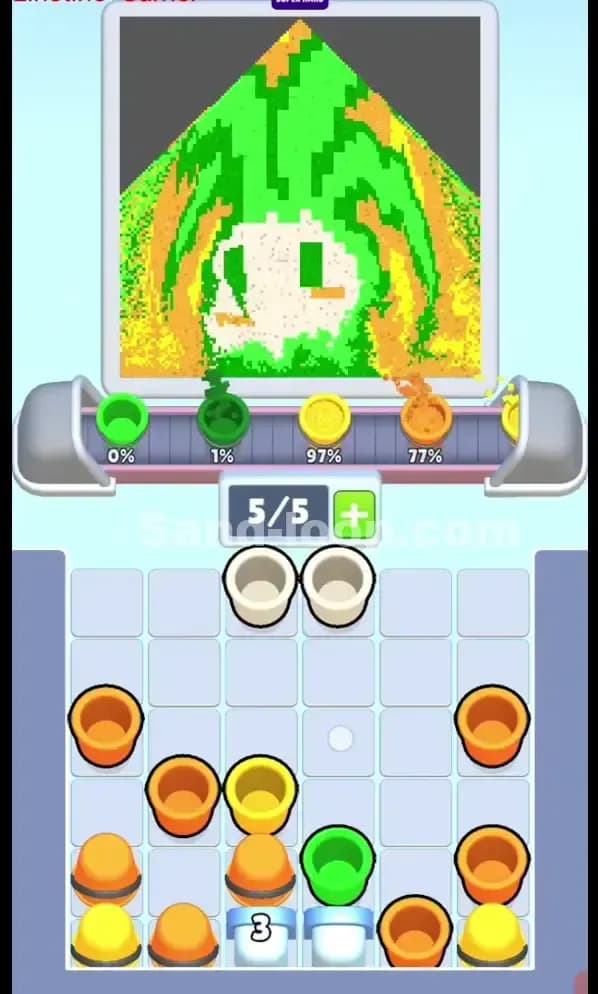 Sand Loop Level 180 Solution 1