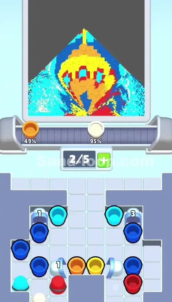 Sand Loop Level 188 Solution 1