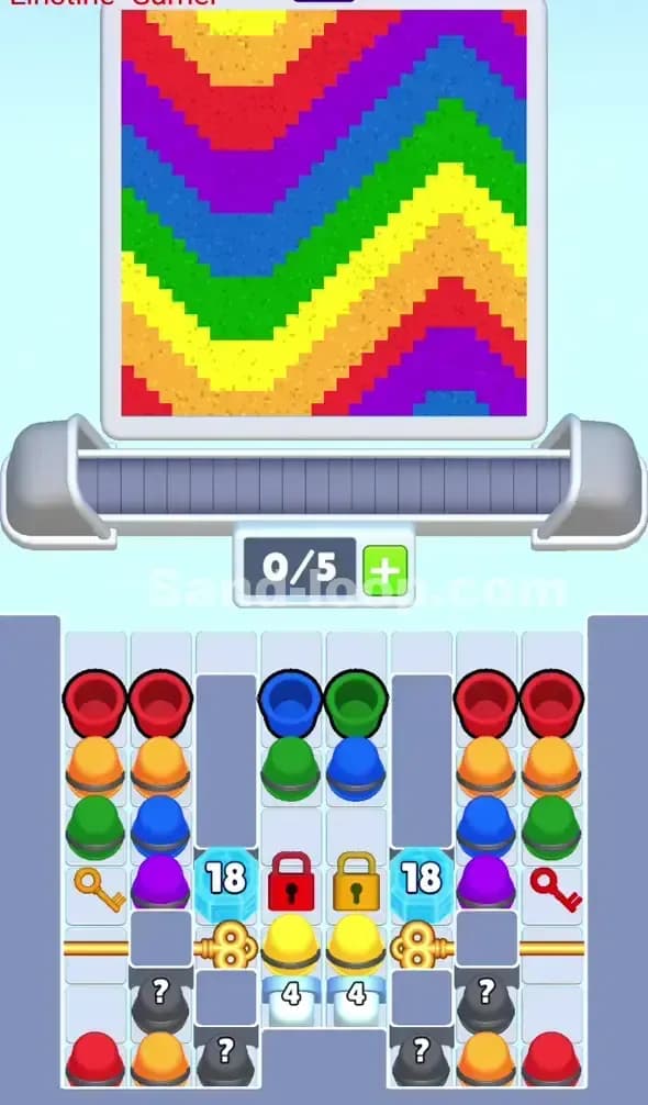 Sand Loop Level 105 Screenshot