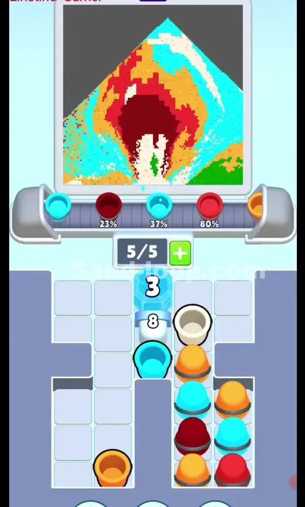 Sand Loop Level 50 Solution 1