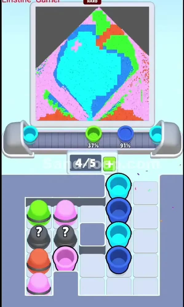 Sand Loop Level 35 Solution 1