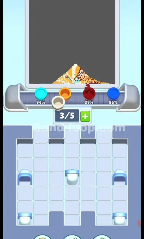 Sand Loop Level 144 Solution 3