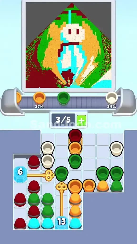 Sand Loop Level 381 Solution 1