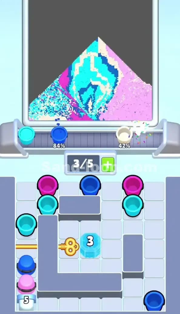 Sand Loop Level 486 Solution 2