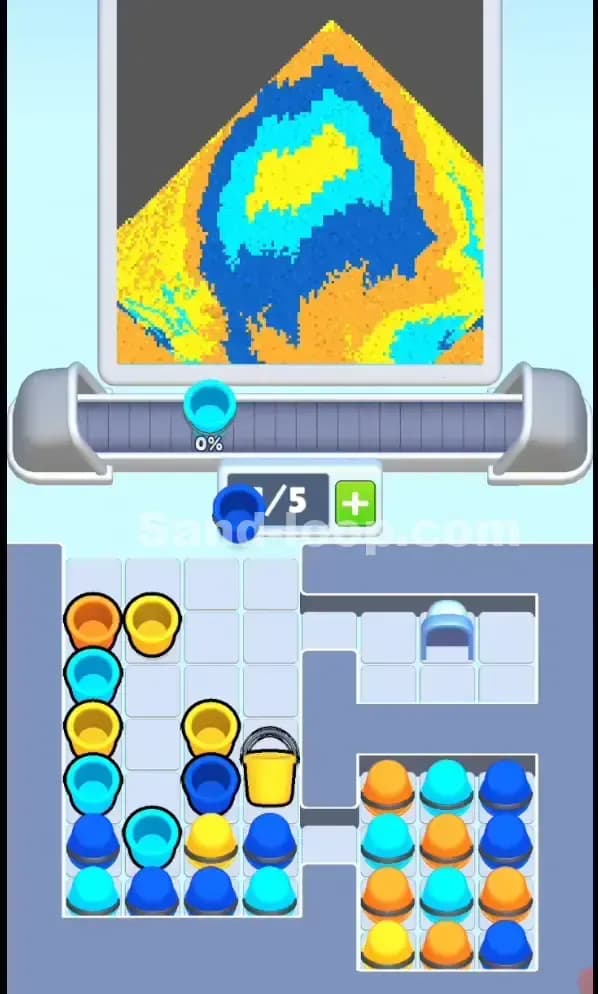 Sand Loop Level 84 Solution 1