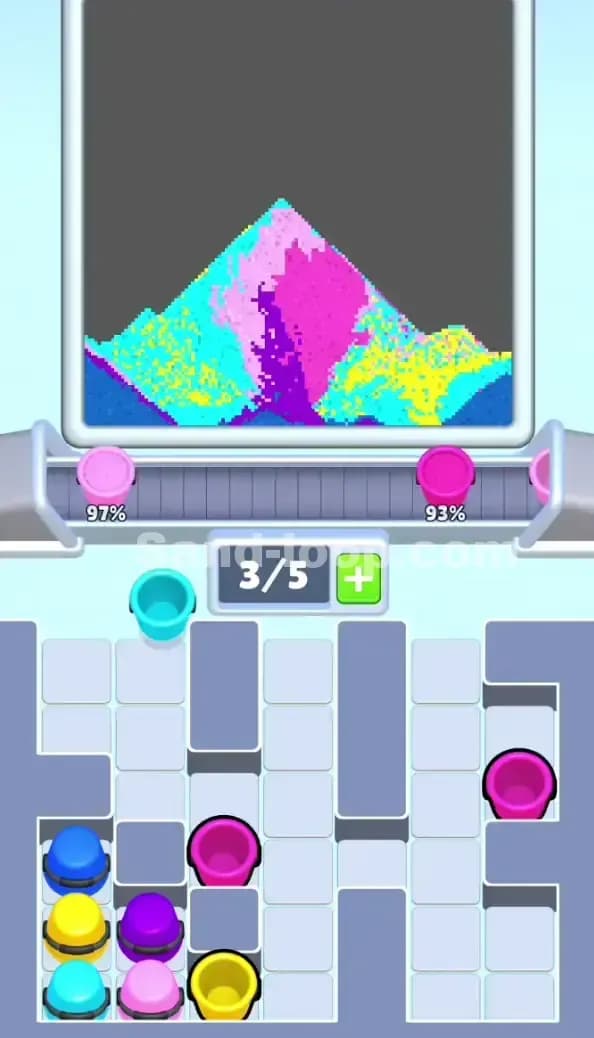 Sand Loop Level 468 Solution 2