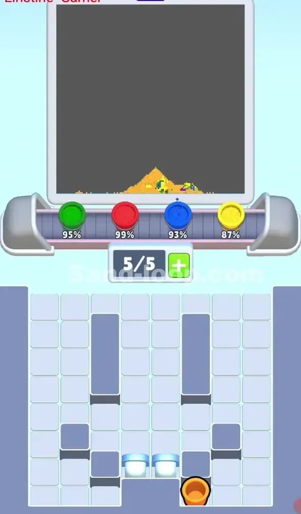 Sand Loop Level 105 Solution 3