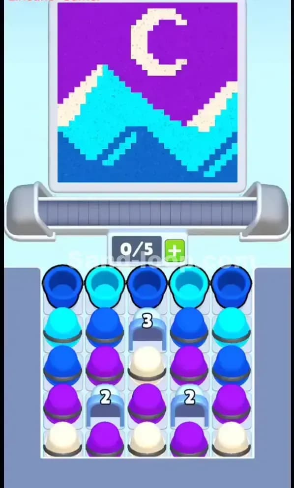 Sand Loop Level 107 Gameplay