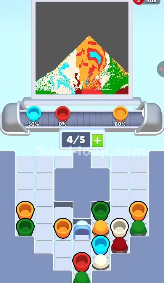 Sand Loop Level 248 Solution 2