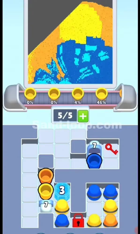 Sand Loop Level 80 Solution 1