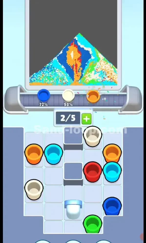 Sand Loop Level 27 Solution 2