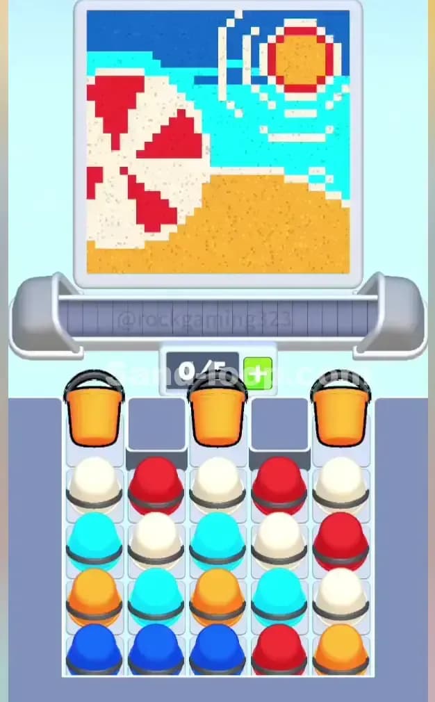 Sand Loop Level 9 Gameplay