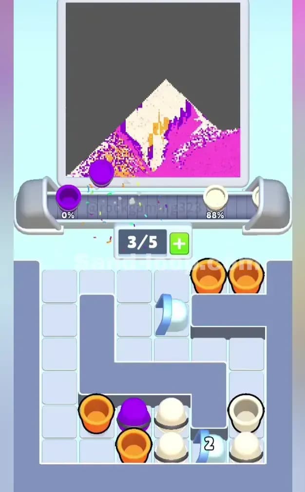 Sand Loop Level 19 Solution 2