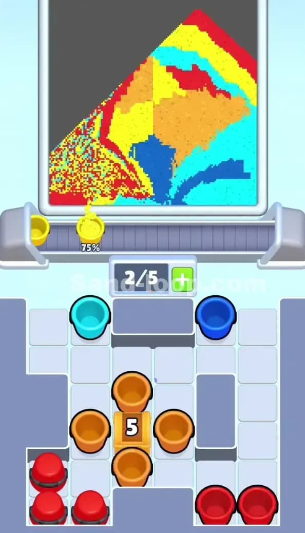 Sand Loop Level 453 Solution 1