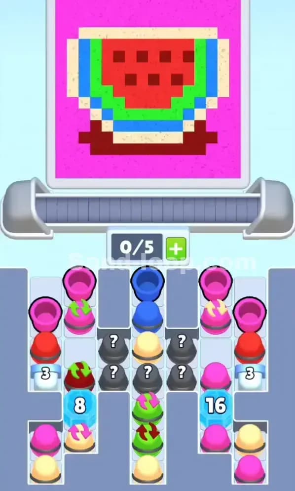 Sand Loop Level 74 Screenshot