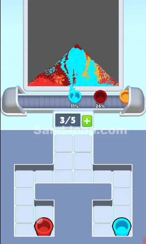 Sand Loop Level 151 Solution 3