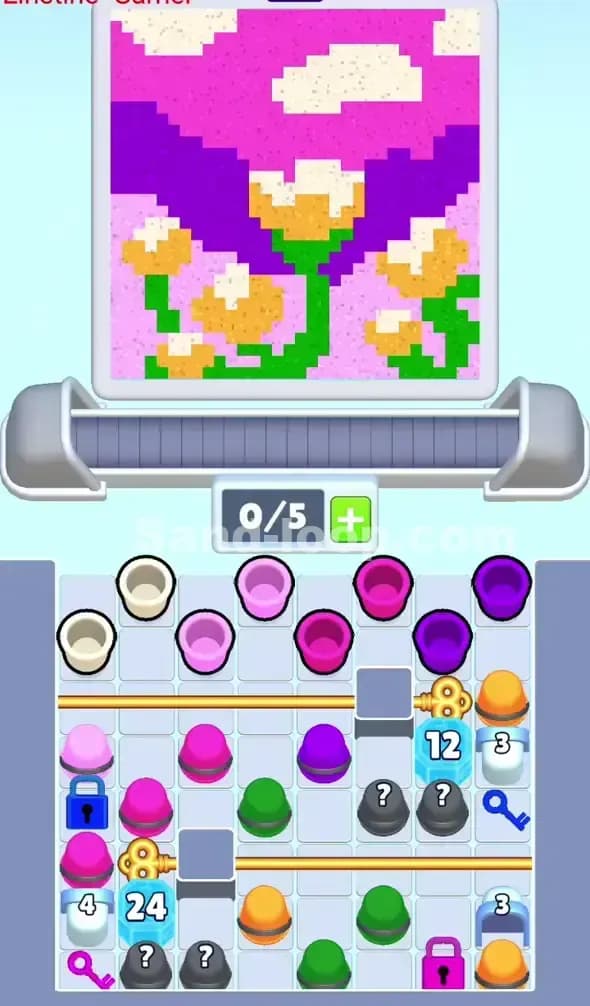 Sand Loop Level 135 Screenshot