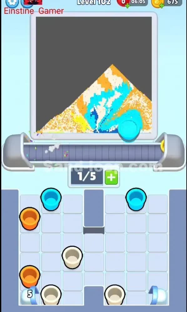 Sand Loop Level 102 Solution 2