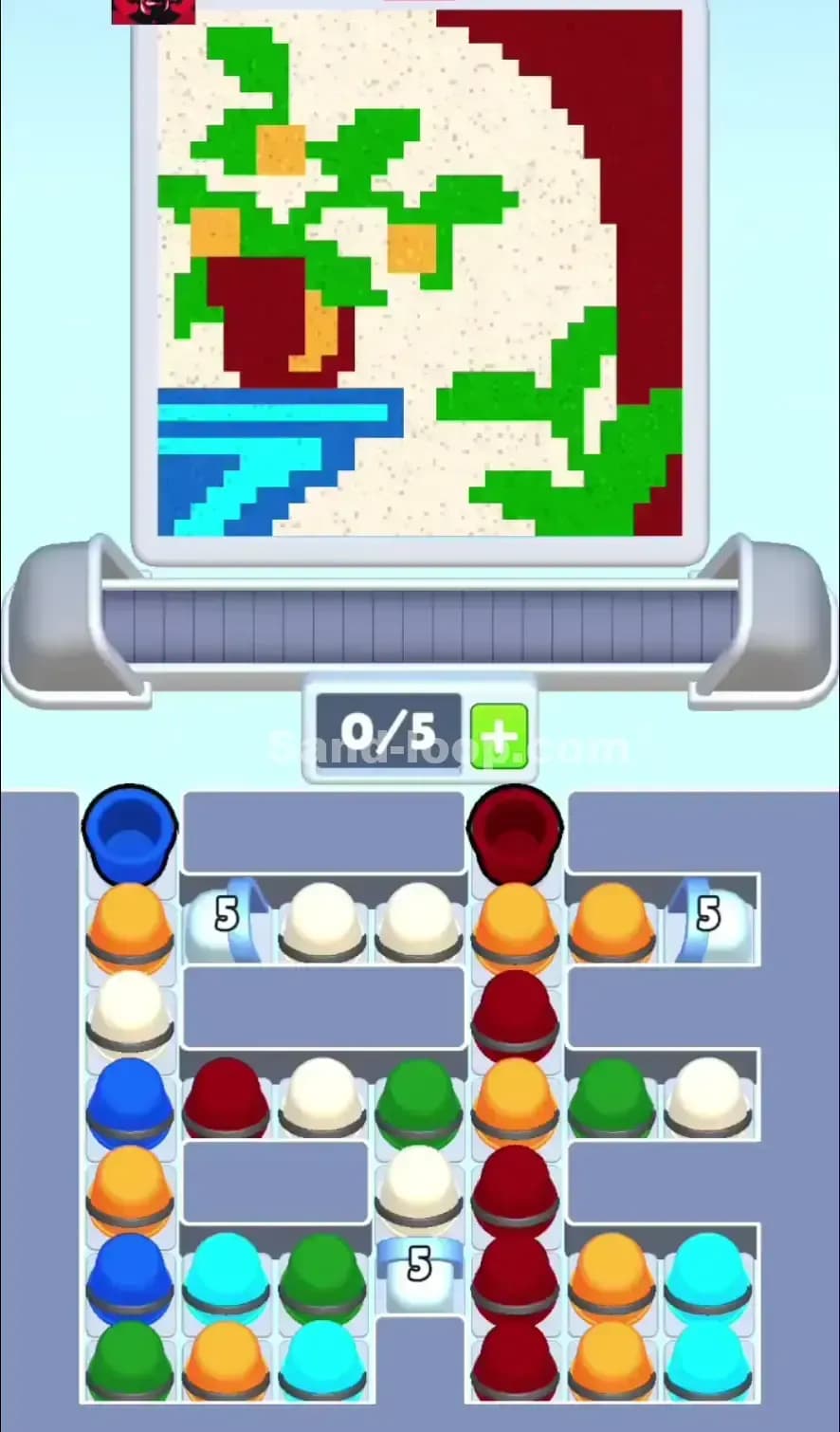 Sand Loop Level 160 Screenshot