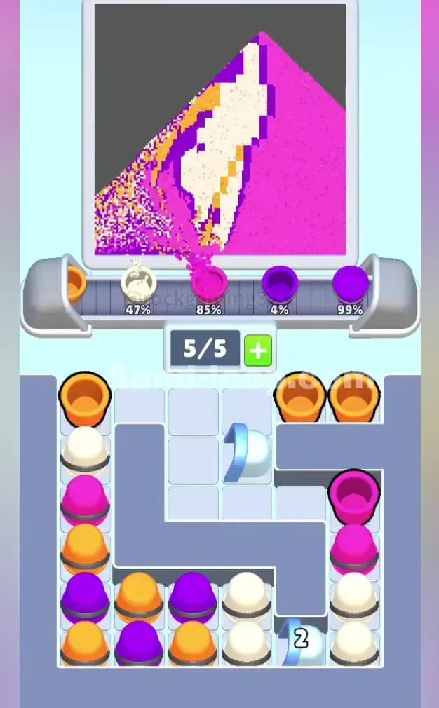 Sand Loop Level 19 Solution 1